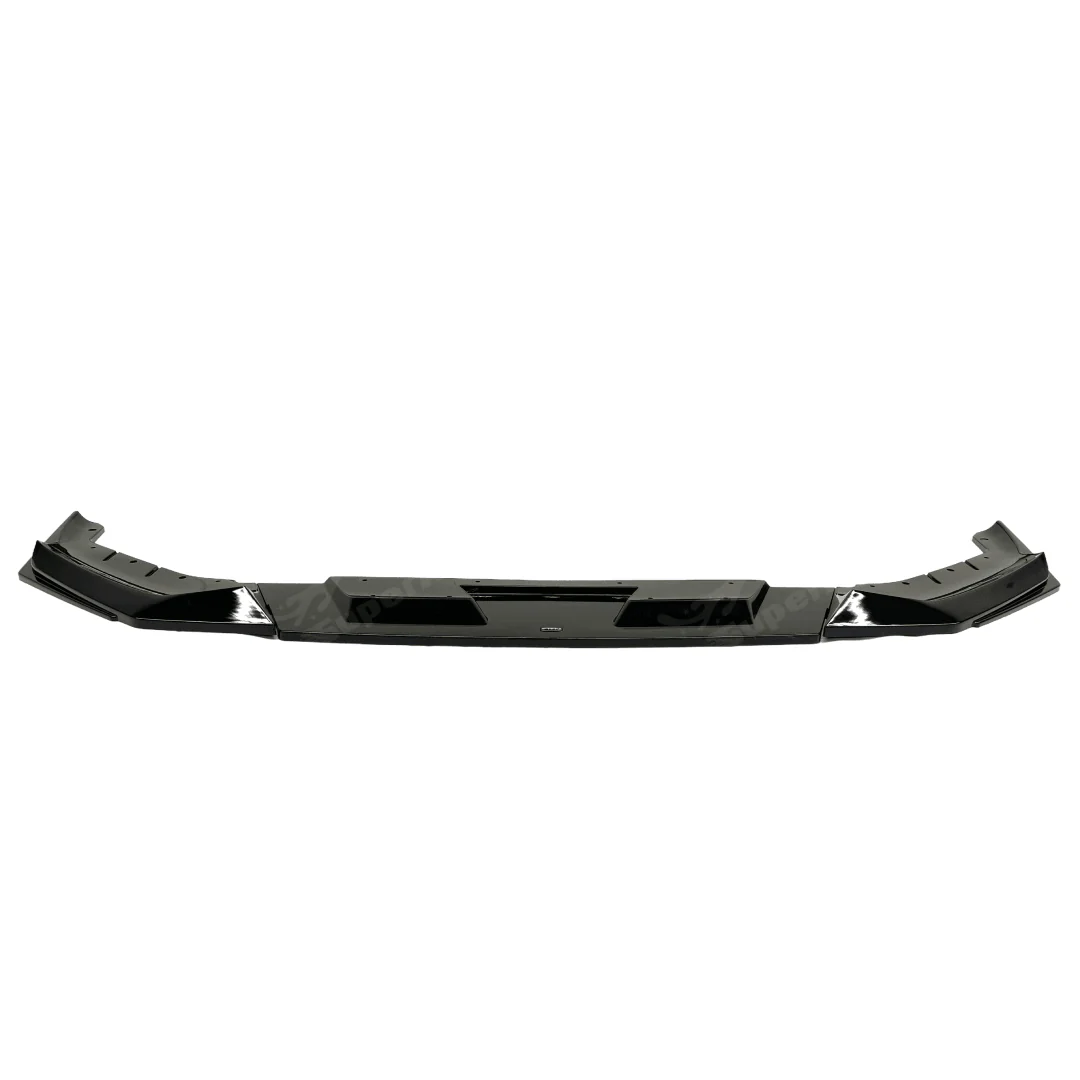 Fits 2021-2023 BMW 5 Series G30 530i 540i M550i VTEN M-Sport Gloss Black Front Lip Spoiler - Image 12
