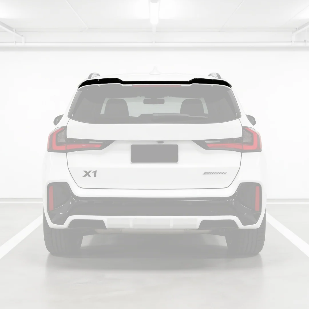 Fits 2023-2026 BMW U11 X1 Gloss Black Rear Roof Spoiler