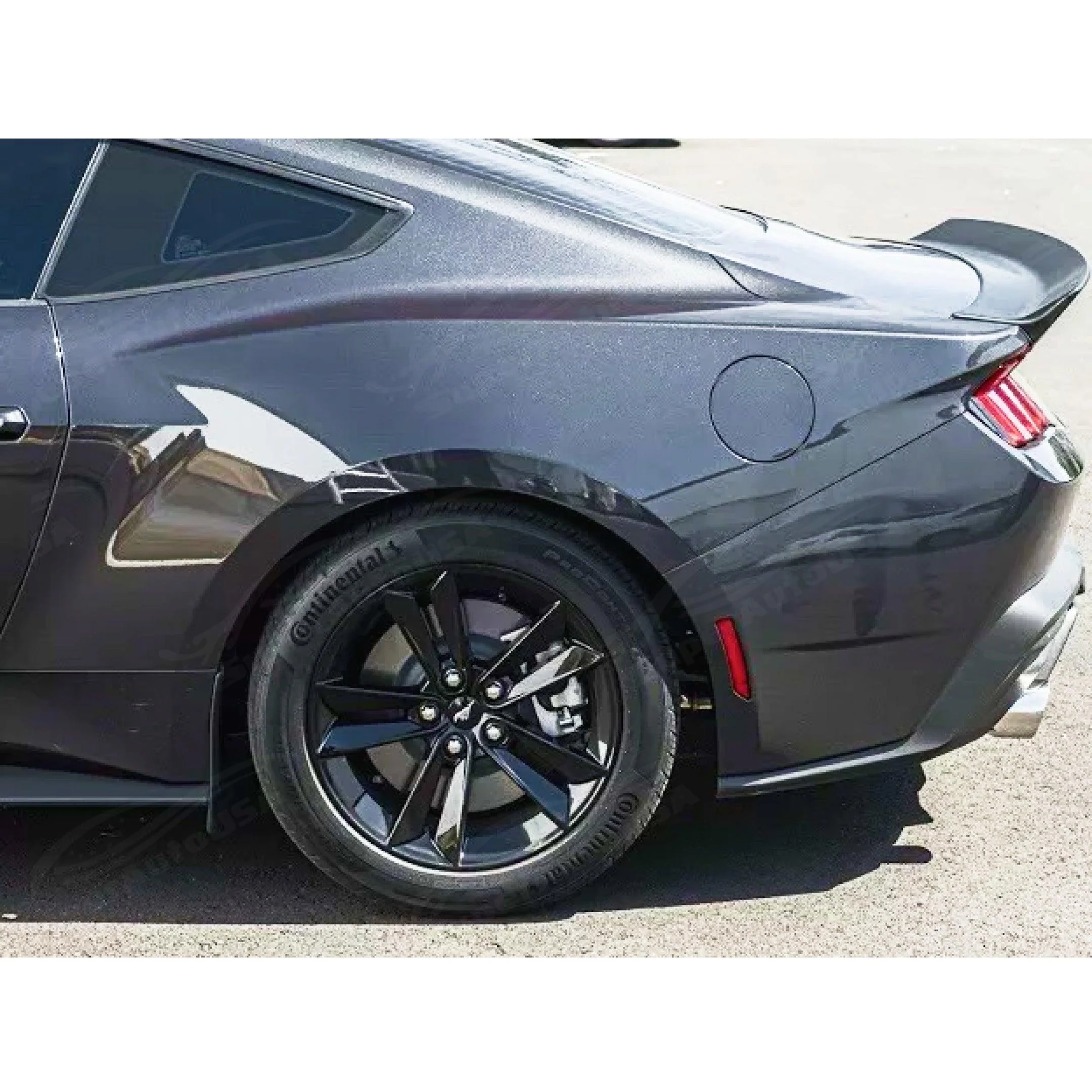 Rear Spoiler Wing Duckbill Spoiler Black Fits 2024-2025 Ford Mustang S650 - Image 7