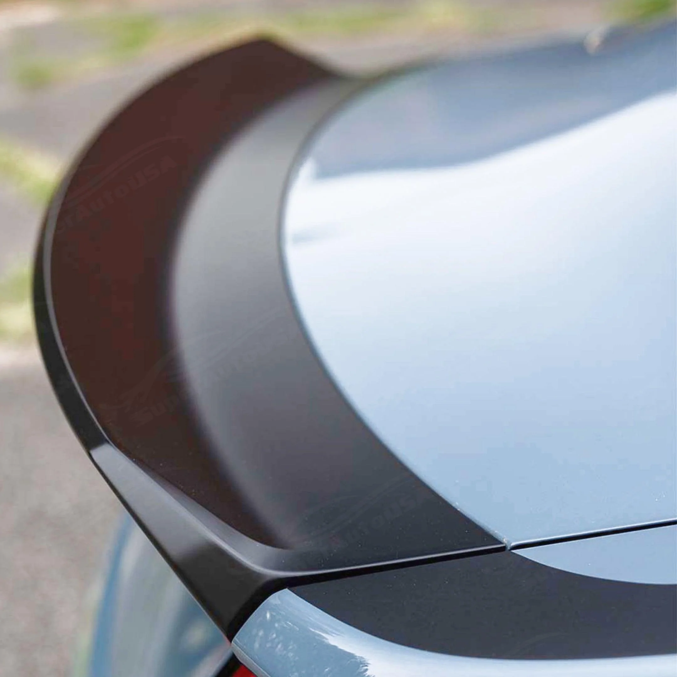 Rear Spoiler Wing Duckbill Spoiler Black Fits 2024-2025 Ford Mustang S650 - Image 8
