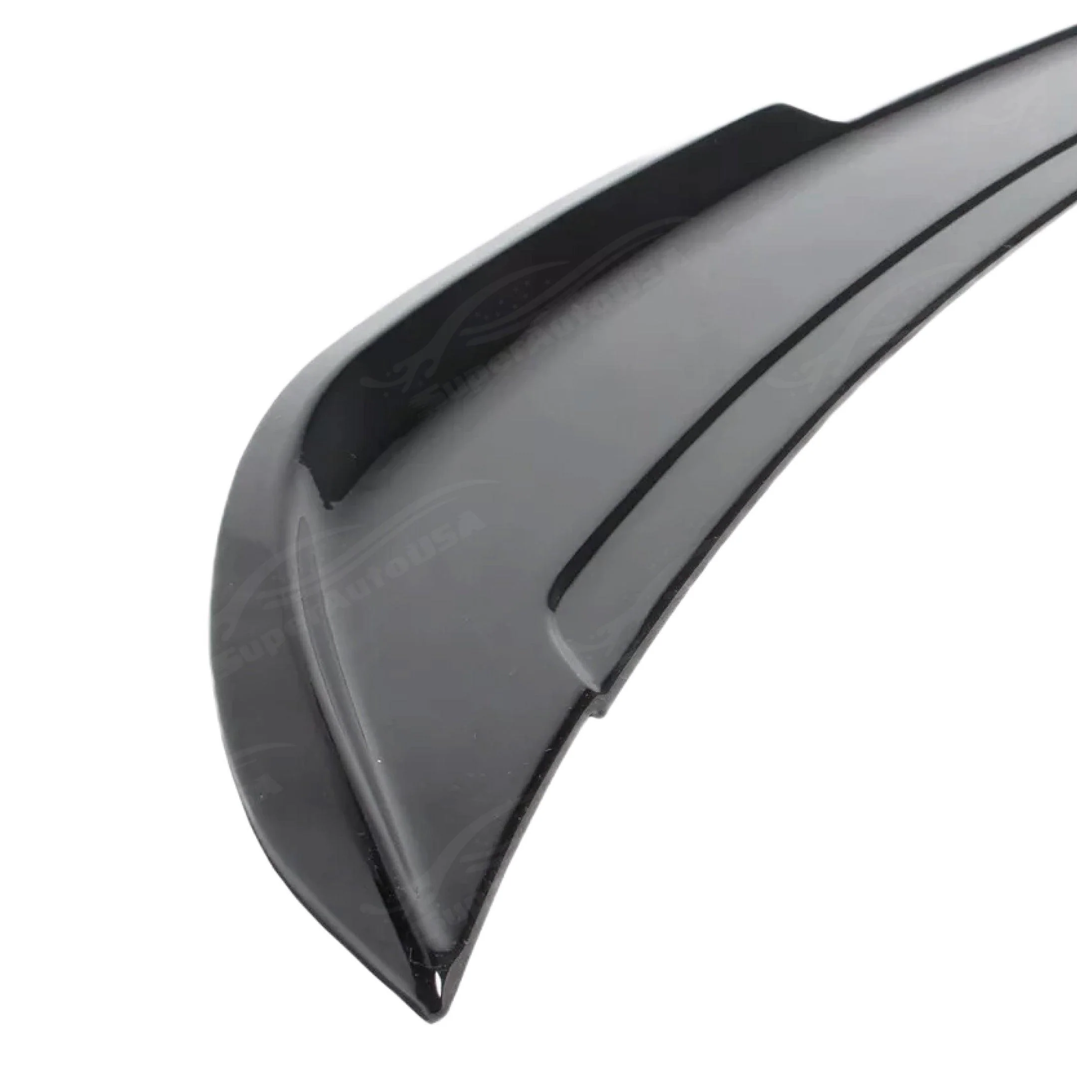 Fits 2024-2025 Ford Mustang S650 Rear Trunk Lip Spoiler Wing Decklid Spoiler Gloss Black - Image 4