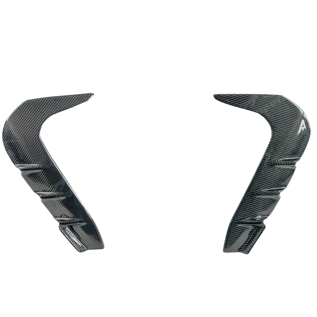 2022-2026 Toyota GR86 - Carbon Fiber Front Bumper Vent Canards Trim Garnish - Image 2