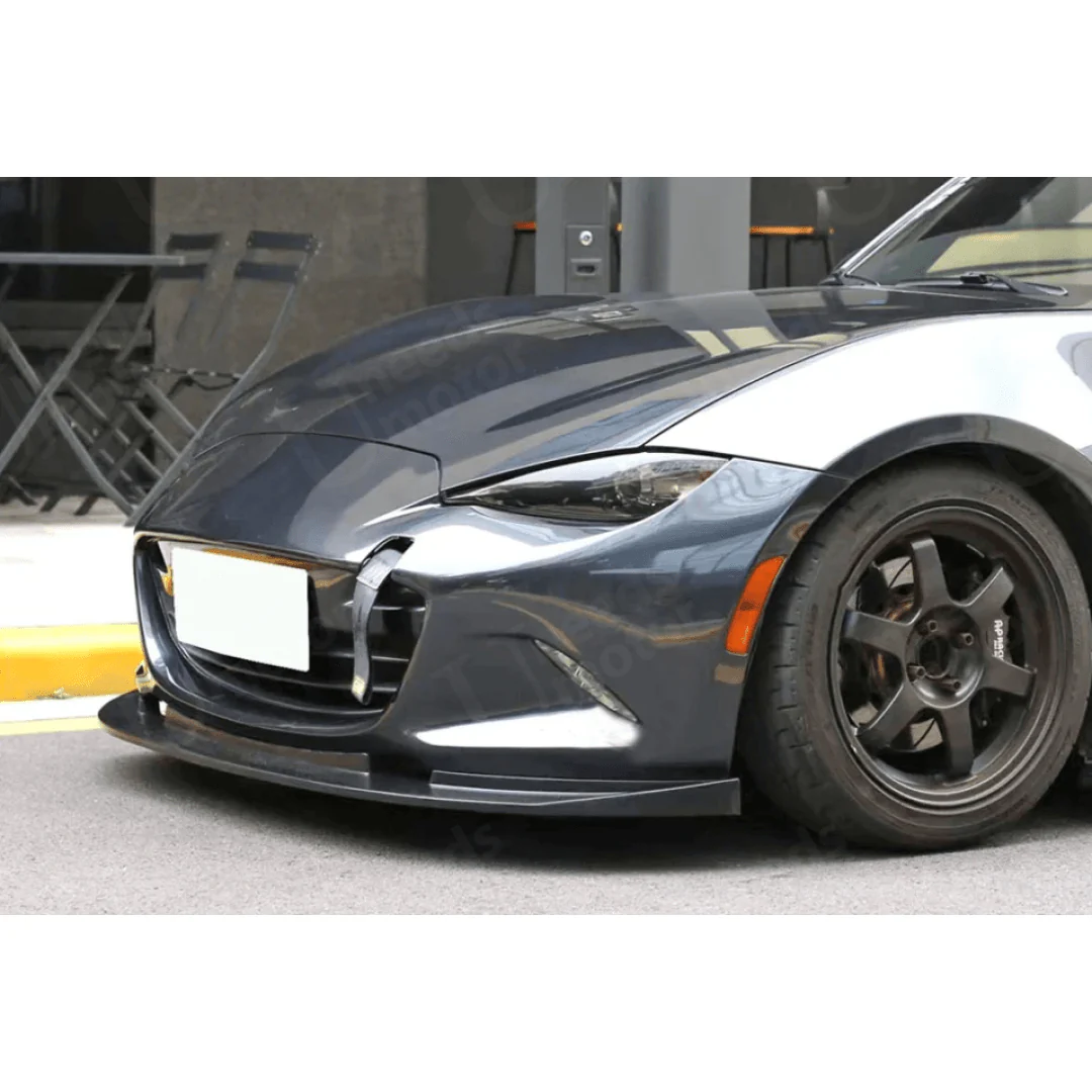 Fits 2016-2024 Mazda MX-5 Miata PU Front Splitter Lips - Image 8