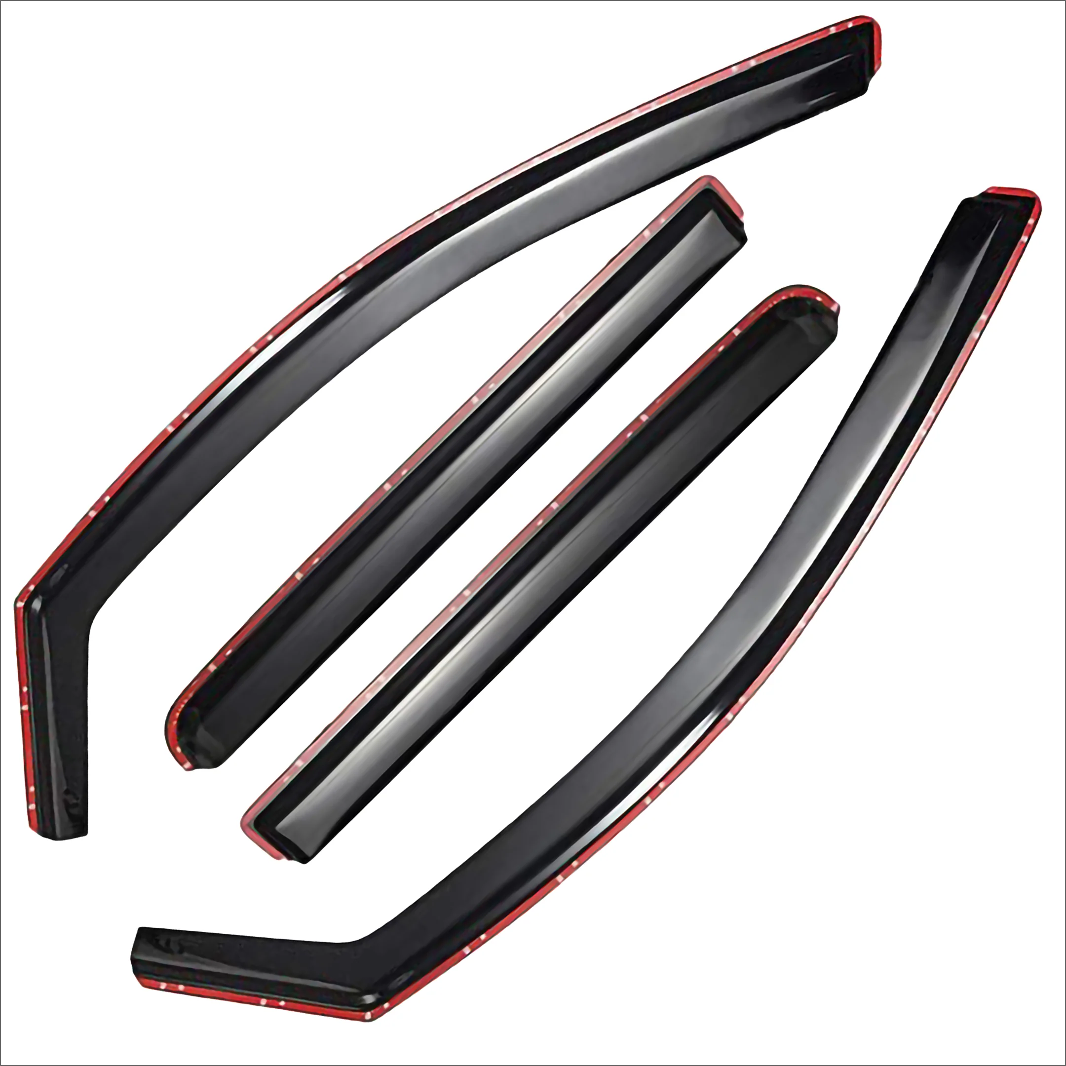 Fit 2016-2022 Acura ILX In-Channel Rain Guard Side Window Visor Vent Deflectors - Image 7