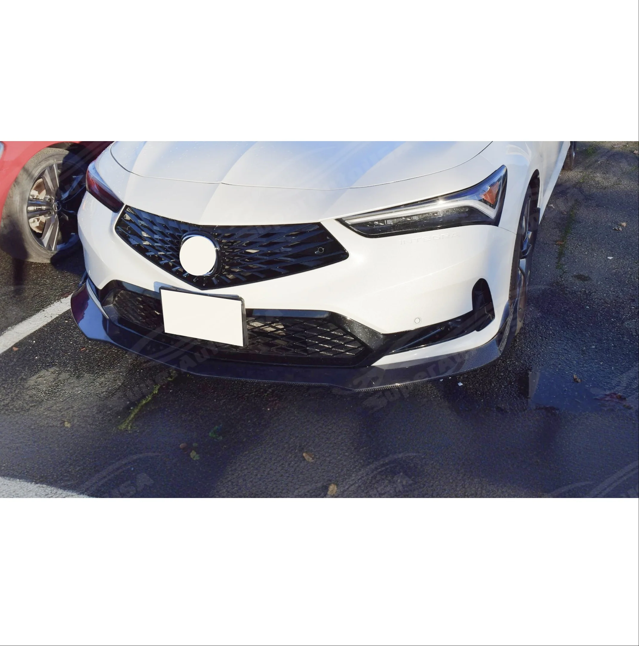 Fits Acura Integra 2023-2025 Real Carbon Fiber Front Splitter Lip (1pc) - Image 9