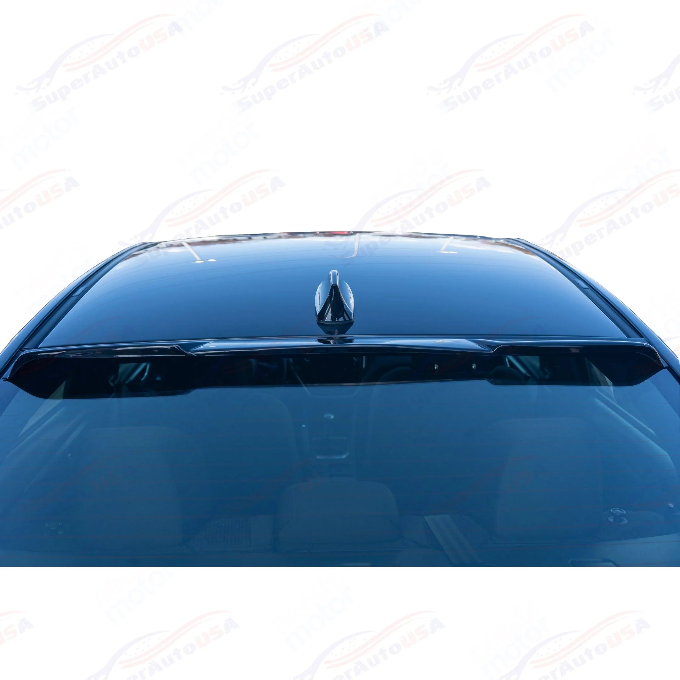 Fits Acura Integra 2023-2025 ABS Gloss Black Rear Roof Window Visor Spoiler Wing - Image 4