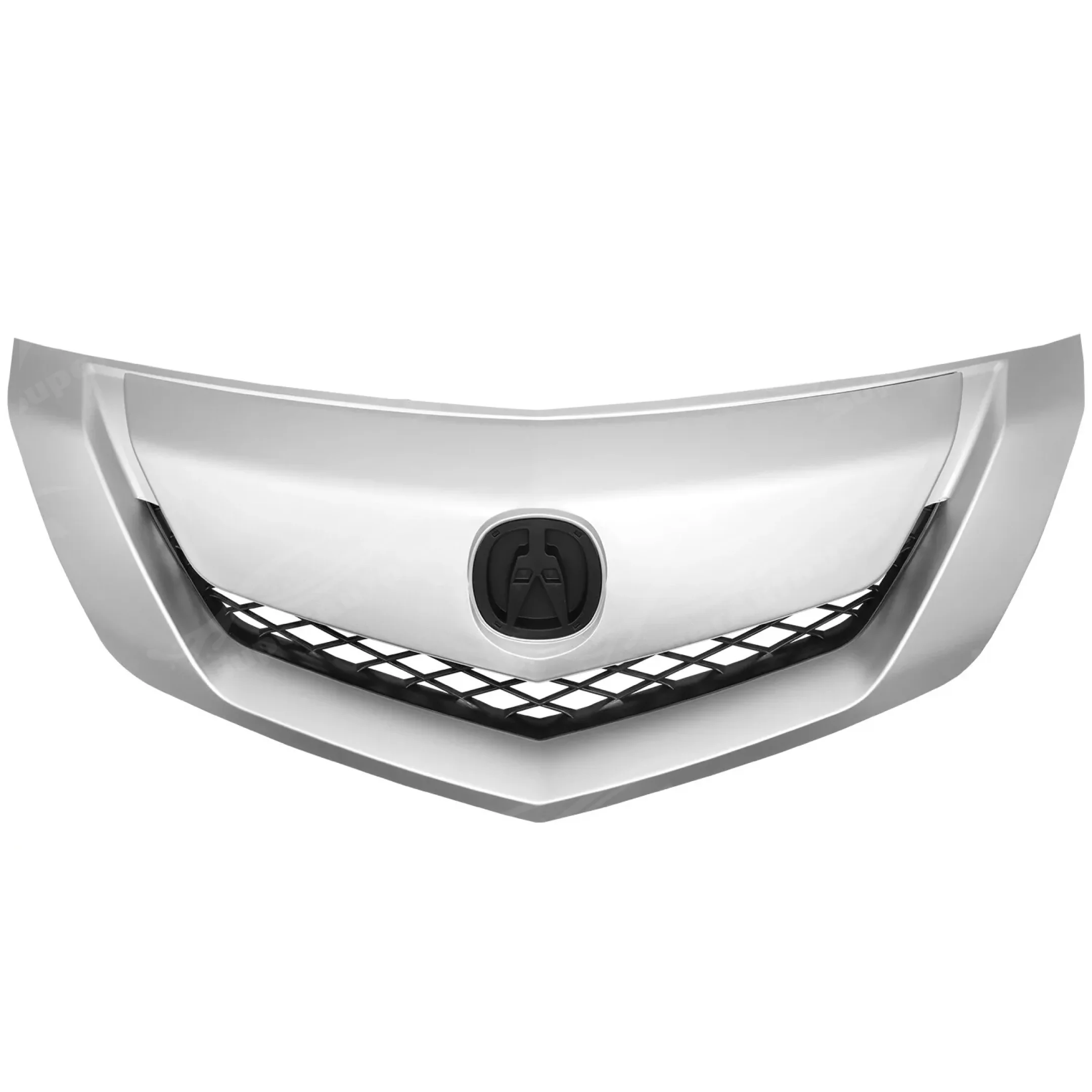 Fits Acura TL 2009-2010 Sliver Painted Front Bumper Ornamental Grille Assembly - Image 3