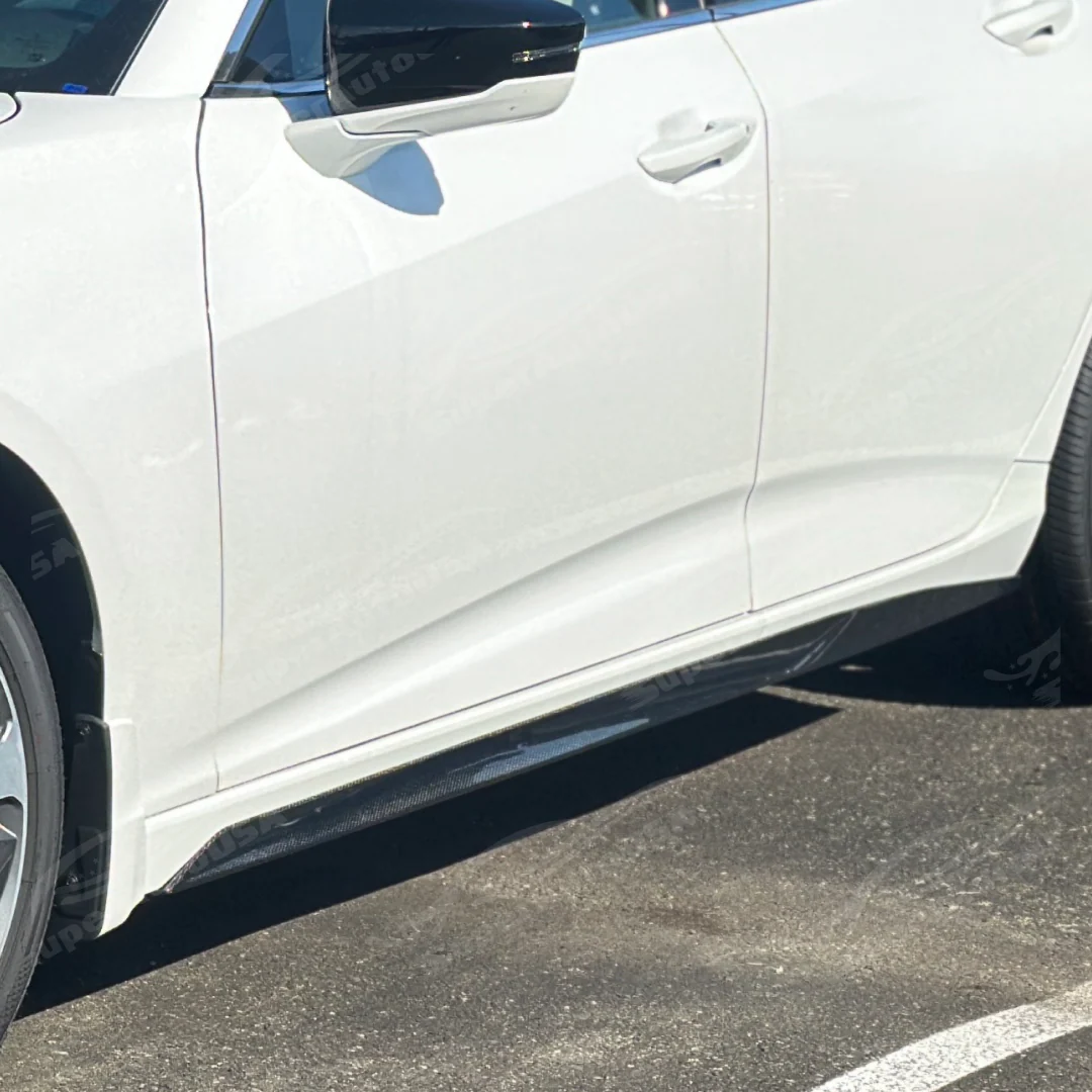 2021+ Acura TLX - Carbon Fiber Side Skirts Splitter Extension - Image 2