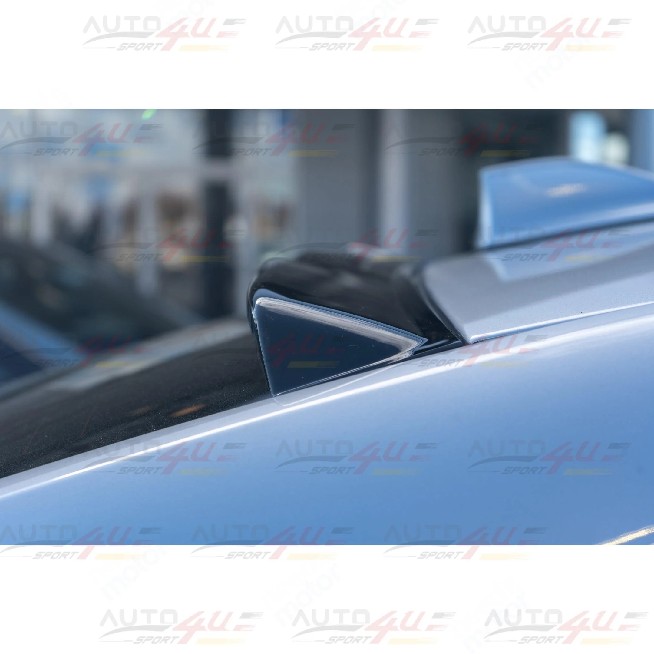 Fits Alfa Romeo Giulia 2017-2024 Gloss Black Rear Roof Window Visor Spoiler - Image 6