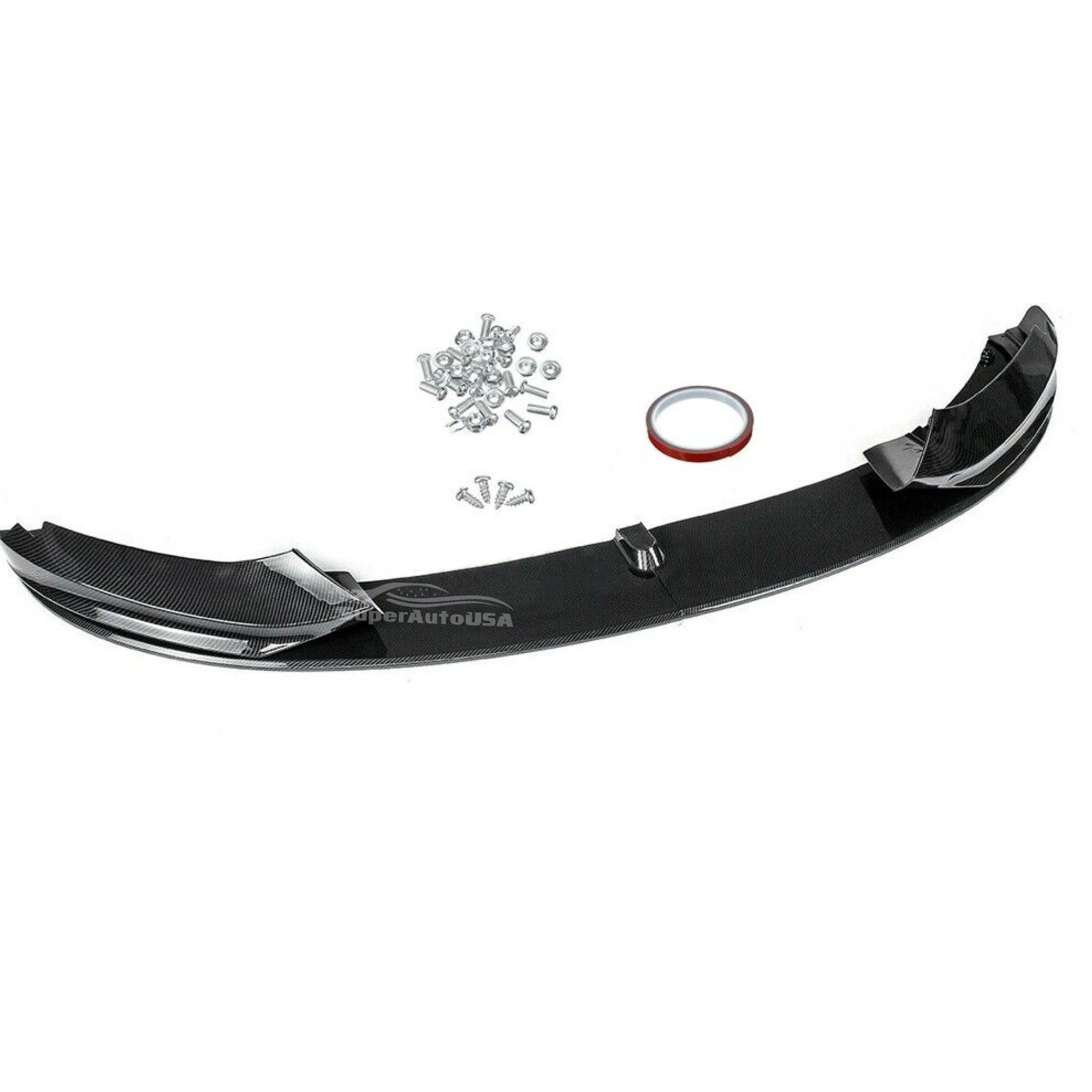 Fits 2014-2020 BMW F32 F33 F36 4 Series M Sport Front Lip Spoiler (Carbon Fiber Print) - Image 6