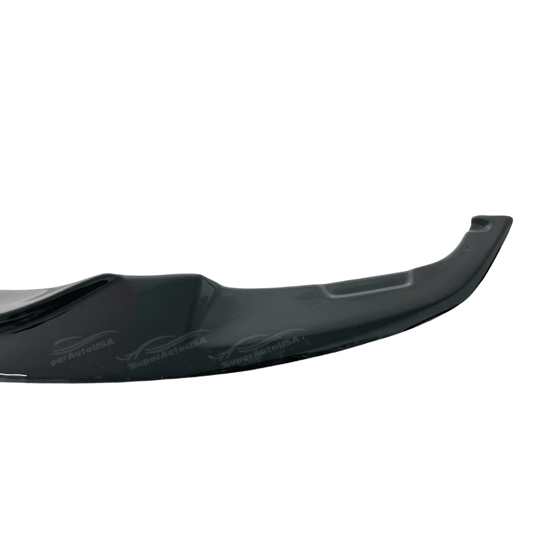 Fits BMW 2012-2019 3-Series F30 M Sport Auto Plus Style Gloss Black Front Lip Spoiler - Image 6