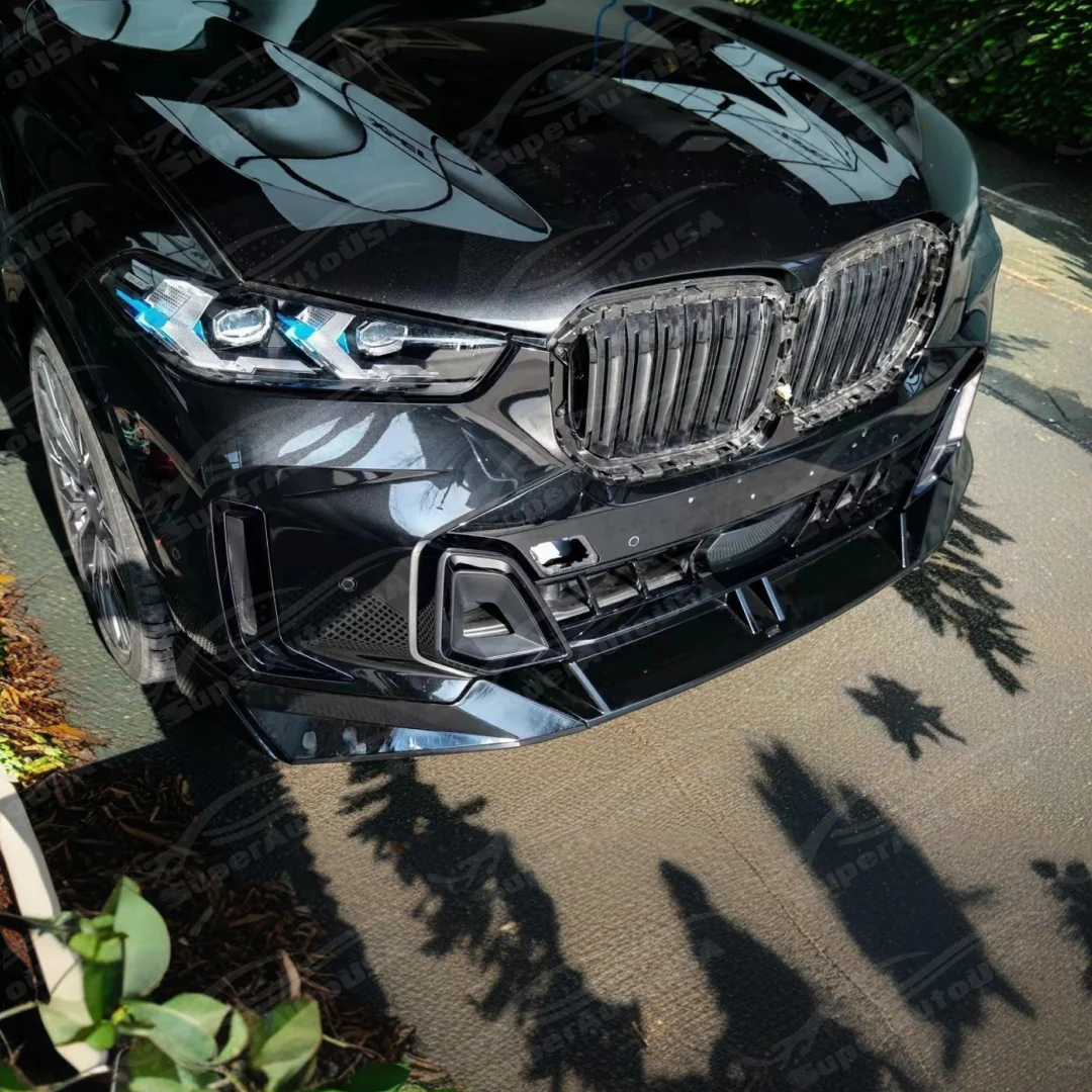 Fits BMW X5 G05 LCI M-Sport Package 2024 2025 VTEN Front Bumper Lip - Image 5