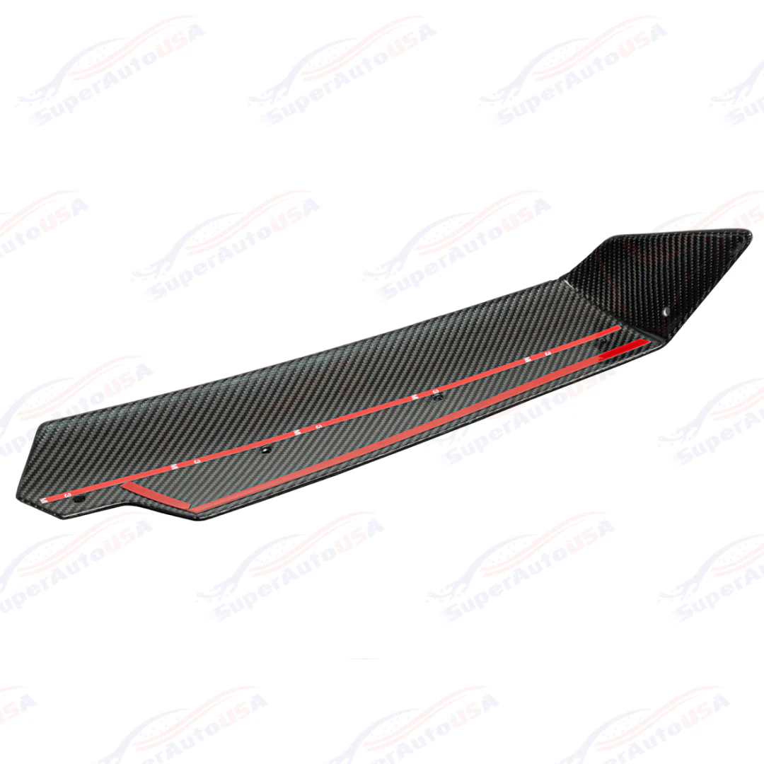 Fits Chevrolet Corvette C7 Carbon Fiber Rear Spoiler SIde Winglets - Image 5
