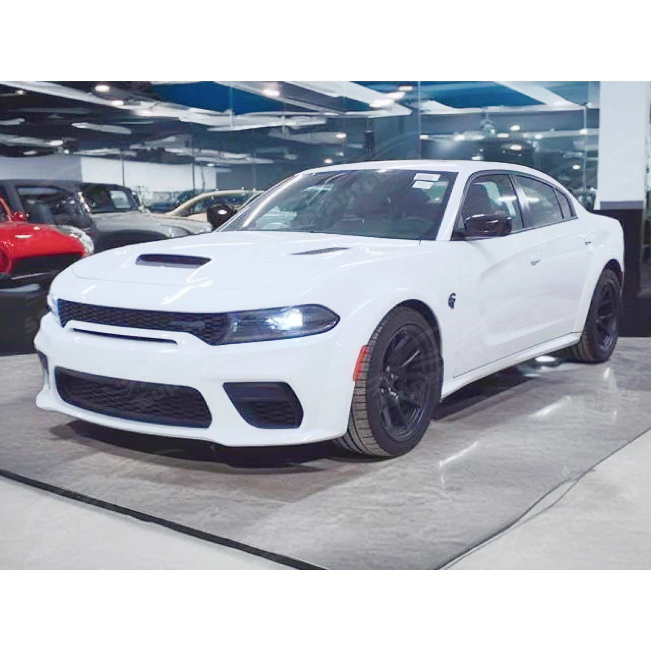 Fits Dodge Charger 2011-2025 SRT Wide Body Style Side Skirt Extension Body Kit - Image 2