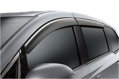 Fit 2011-2021 Dodge Charger Clip-On Chrome Trim Vent Window Visors Rain Sun Wind Guards Shade Deflectors - Image 2