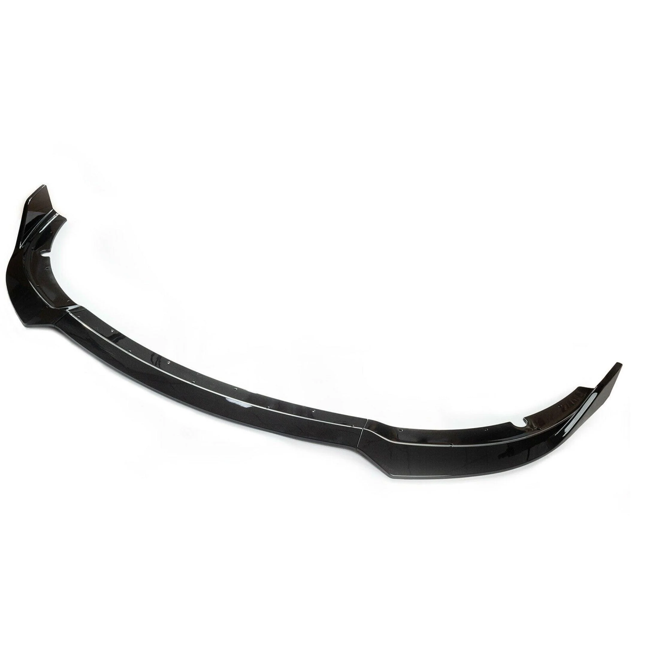Fits 2015-2022 Dodge Charger SRT RT Front Bumper Lip Spoiler Splitter Body (Black, 3pcs) - Image 3