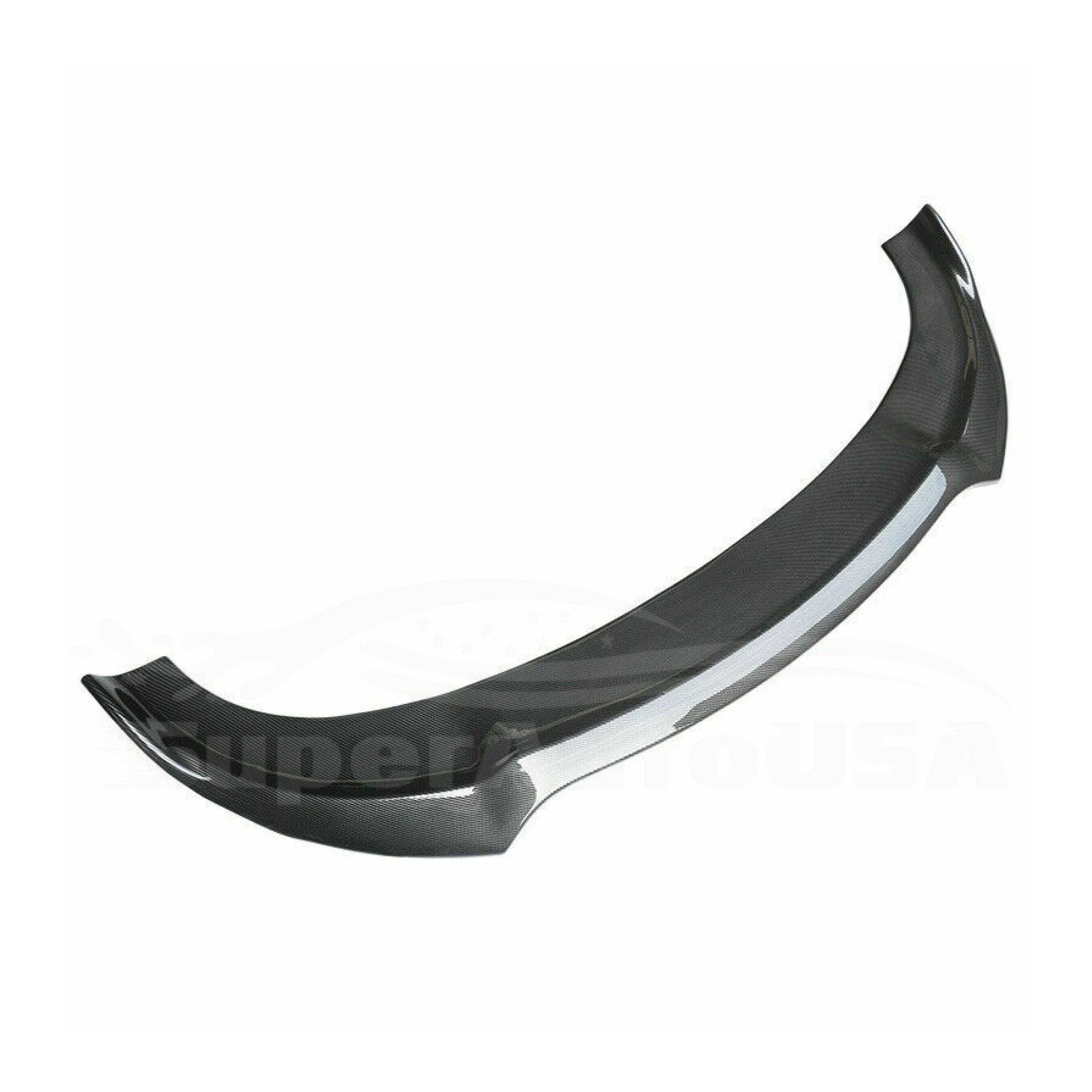 Fits Dodge Charger 2015-2019 SRT RT Front Bumper Lip Spoiler (Carbon Fiber Print, 3 pcs) - Image 3