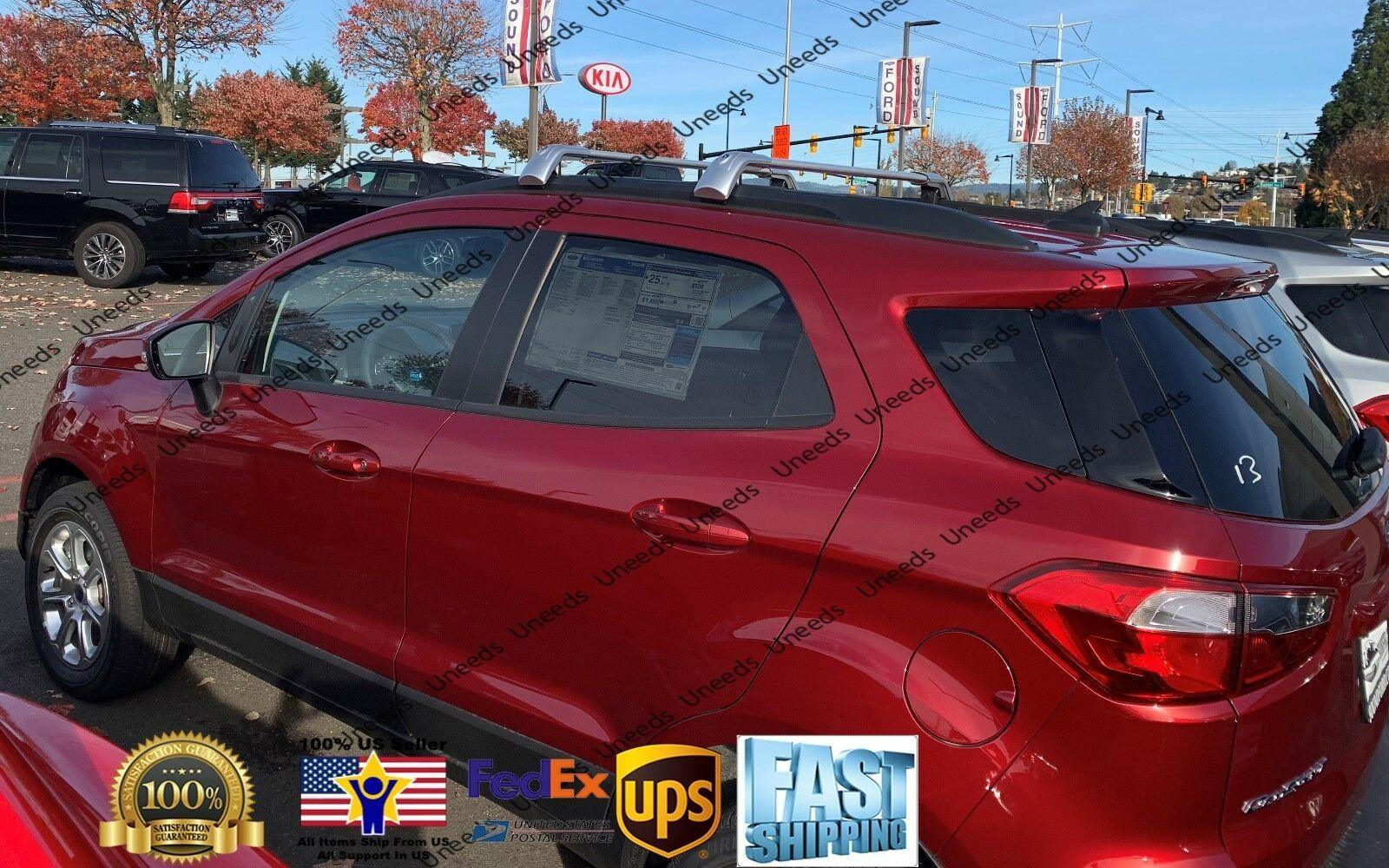 Roof Rack Cross Bar - Elegant Silver | Fits Ford EcoSport (2013-2020) - Image 4