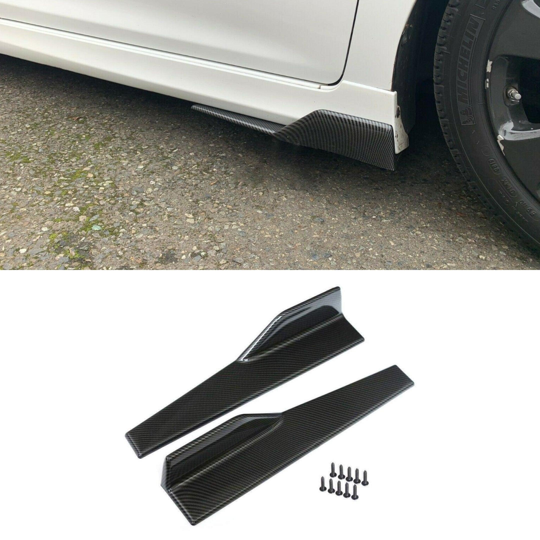 Side Skirt Splitter - Carbon Fiber Style | Fits Ford Fusion ( 06-20 )