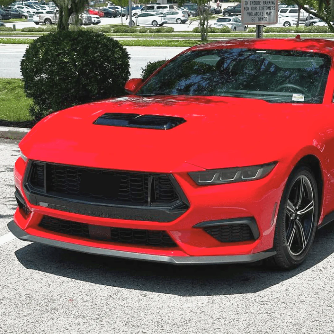 Fits Ford Mustang EcoBoost 2024-2025Up GT Style Front Bumper Upper Grille Mesh Insert Assembly Replacement Accessories - Image 9