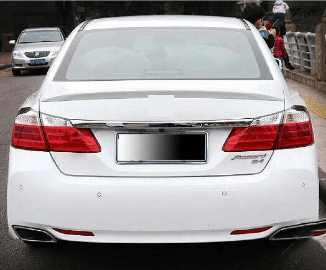 Fit 2013-2017 Honda Accord Rear Trunk Spoiler wing (White Orchid Pearl NH788P) - Image 10