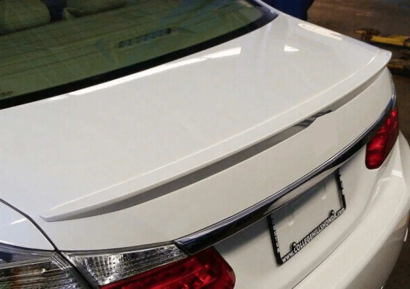 Fit 2013-2017 Honda Accord Rear Trunk Spoiler wing (White Orchid Pearl NH788P) - Image 5