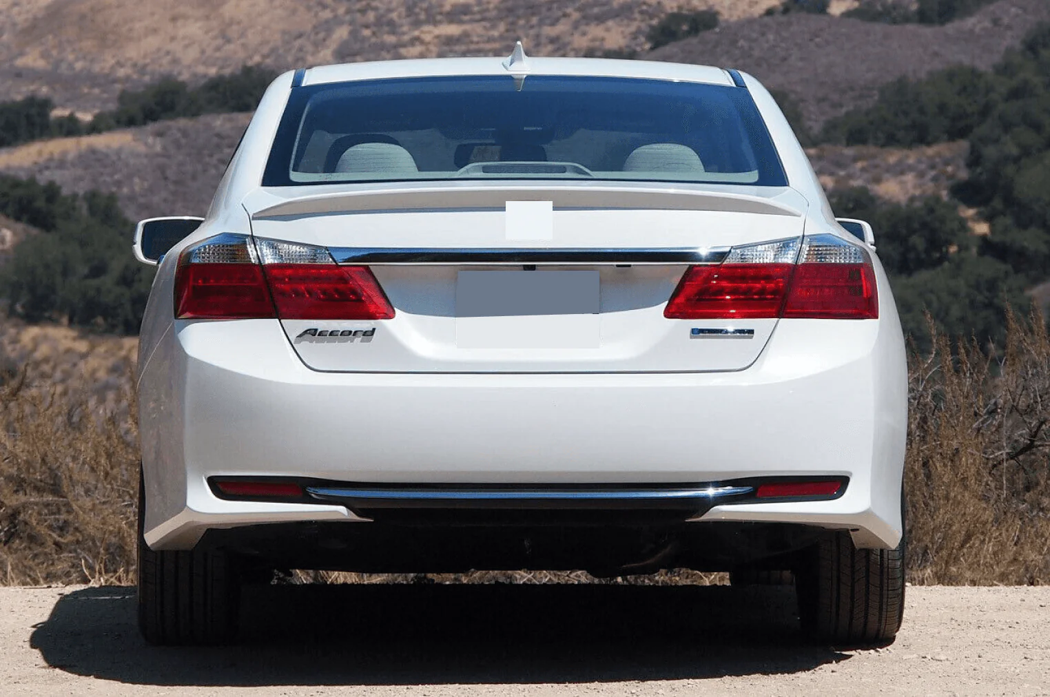 Fit 2013-2017 Honda Accord Rear Trunk Spoiler wing (White Orchid Pearl NH788P) - Image 7
