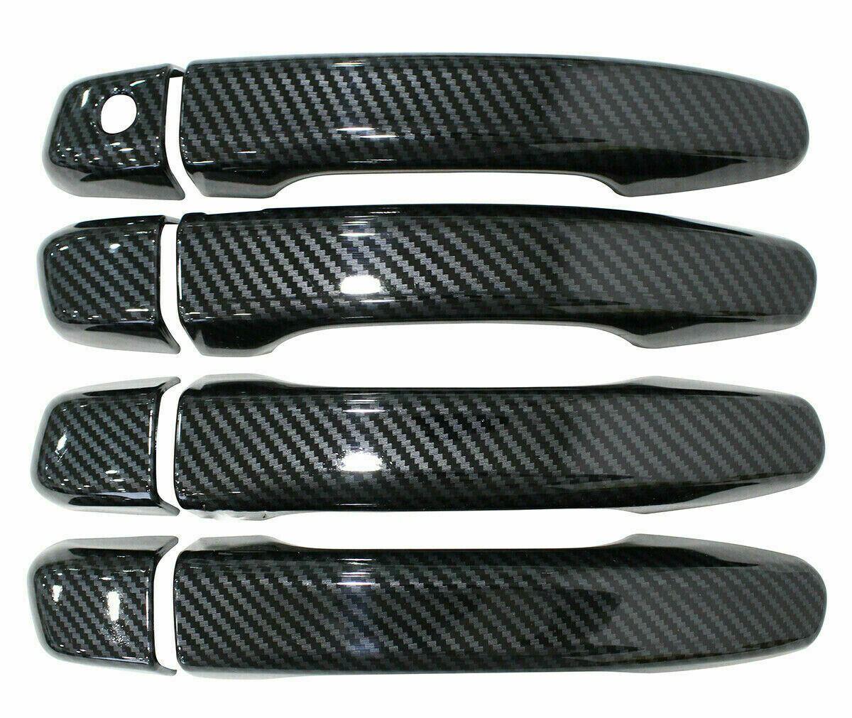 Fit 2018-2023 Honda Accord Exterior Door Handle Cover Trim (Carbon Fiber Print) - Image 2