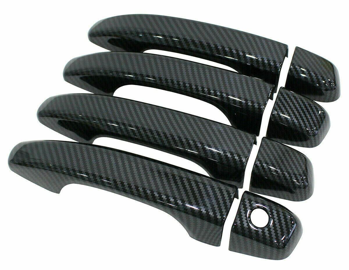Fit 2018-2023 Honda Accord Exterior Door Handle Cover Trim (Carbon Fiber Print) - Image 4