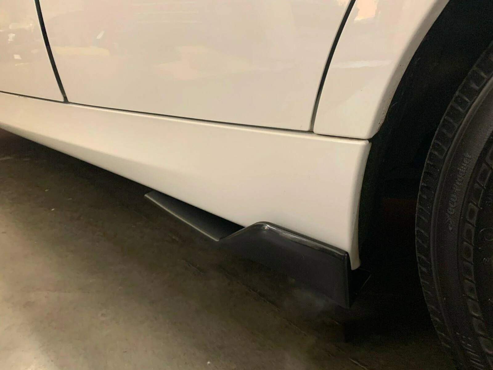 Fit 2008-2020 Honda Civic Black Side Skirts Splitter Spoiler Diffuser Wings - Image 9