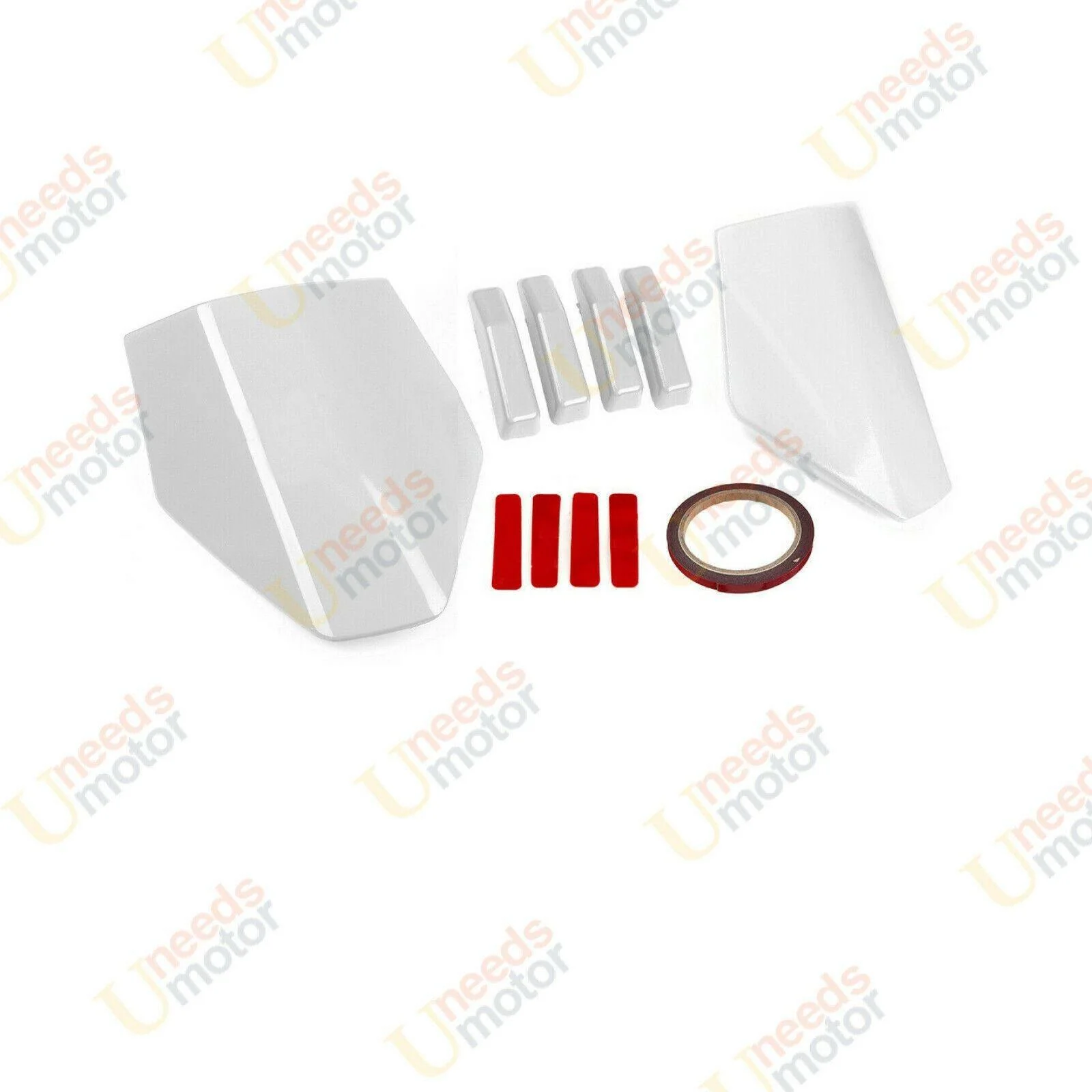 Fit 2016-2021 Honda CIVIC FK4 FK7 5DR Hatchback Type R VORTEX Window Roof Spoiler (White) - Image 4