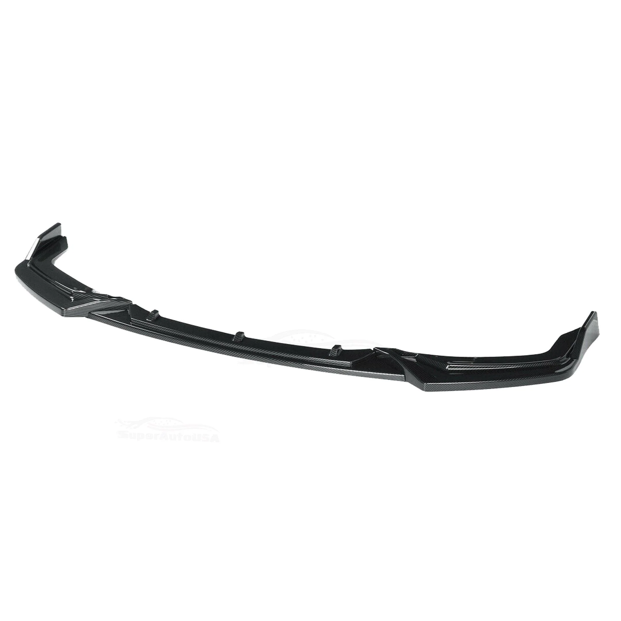 Fits 2017-2021 Honda CIVIC Hatchback Si Front Bumper Lip Spoiler (Carbon Fiber Print) - Image 3