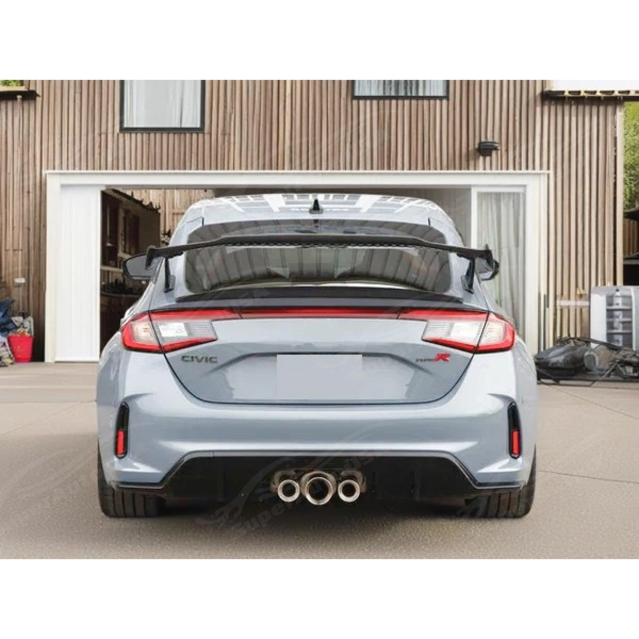 Fits Honda Civic Type R FL5 2023-2025 Real Carbon Fiber Rear Spoiler Wing - Image 4