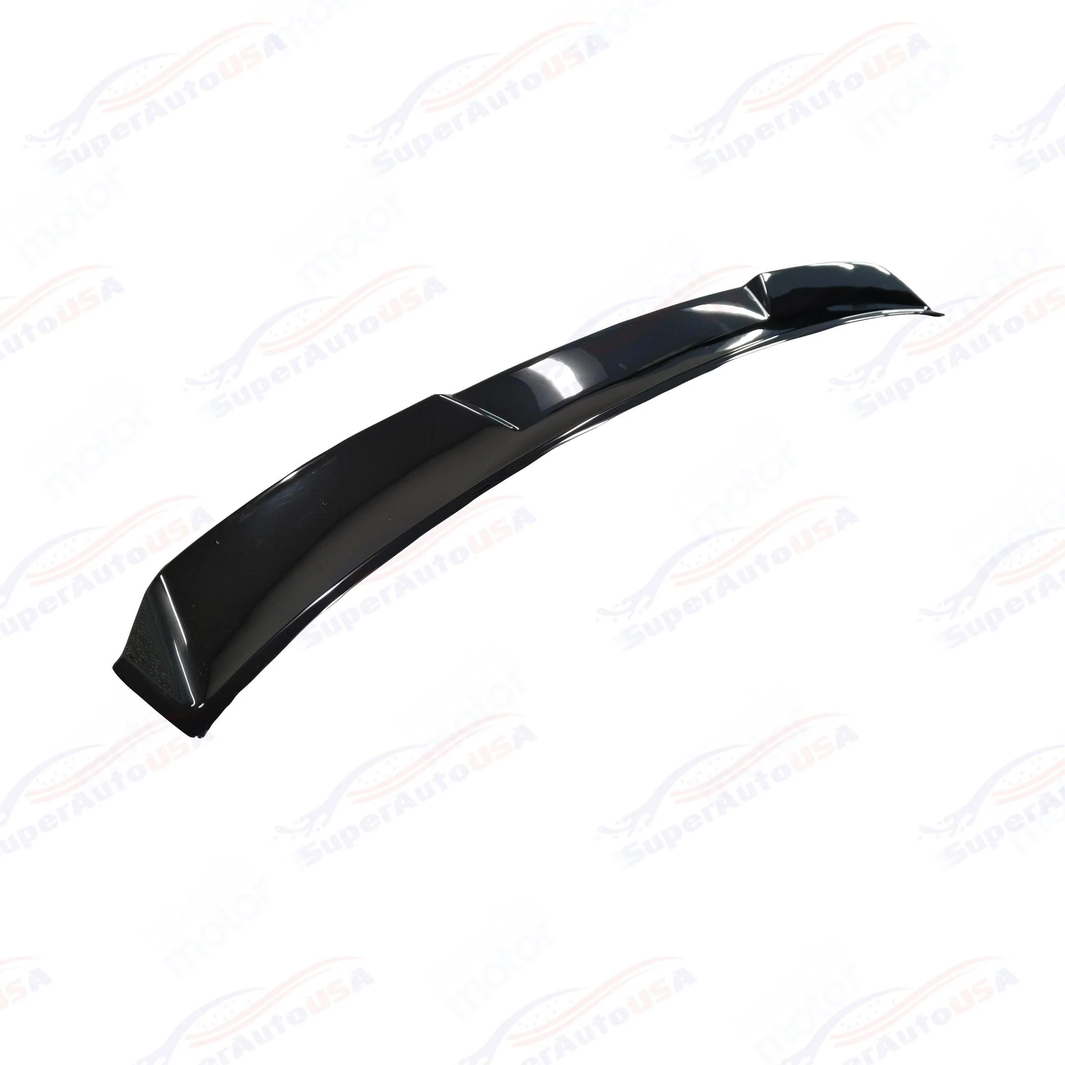 Fits Hyundai Elantra 2017-2020 Gloss Black Rear Roof Window Spoiler Wing - Image 2