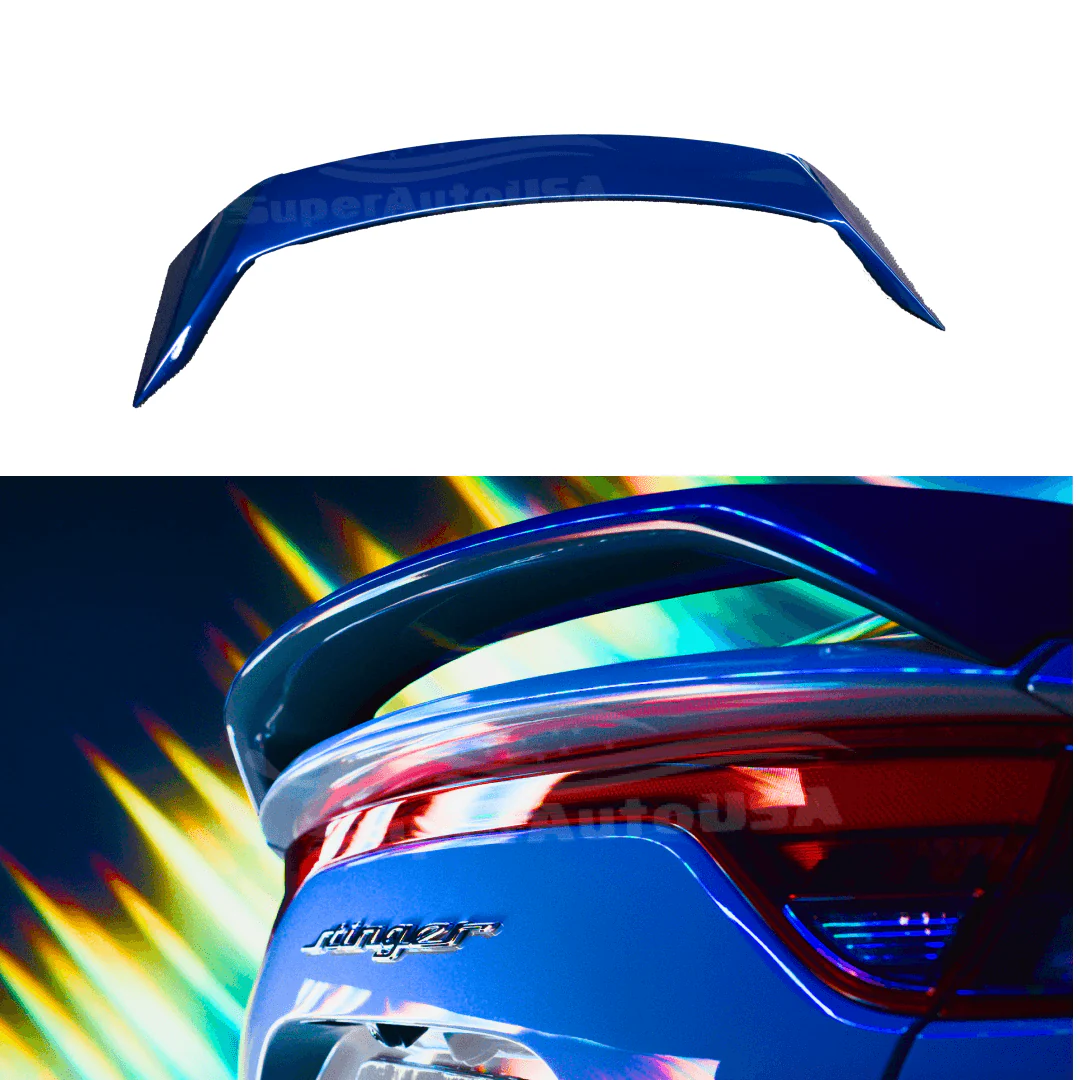 Scorpion GT Celestial Blue Metallic Rear Spoiler Wing For Kia Stinger 2018-2024 - Image 3
