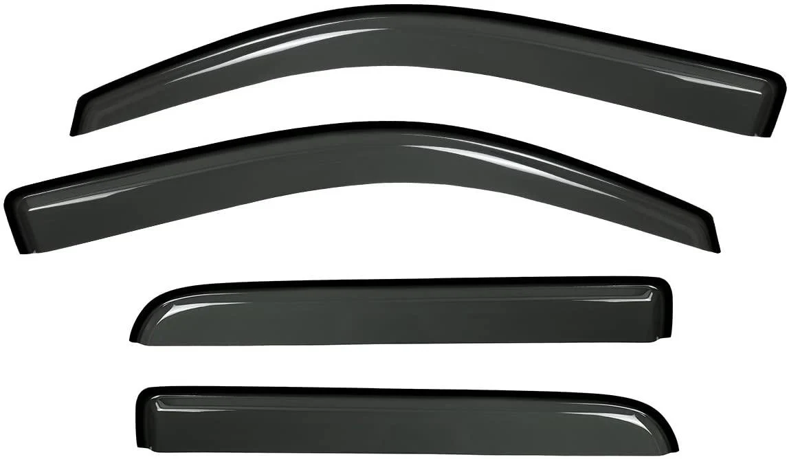 Fit 2014-2020 Lexus IS250 IS350 3D Mugen Style Vent Window Visors Rain Sun Wind Guards Shade Deflectors - Image 6