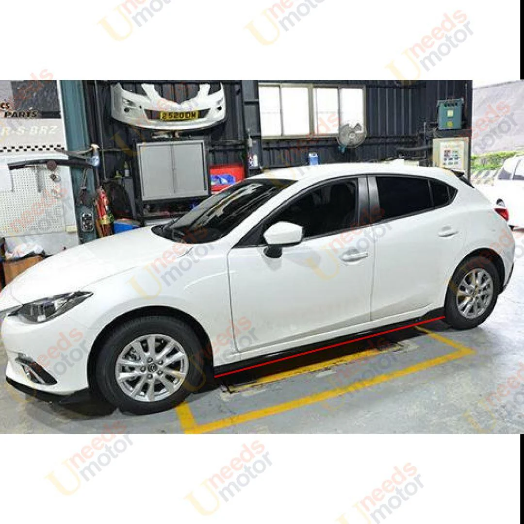 Side Skirt & Under Spoiler Fits Mazda 3 ( 2012-2024 ) - Image 2
