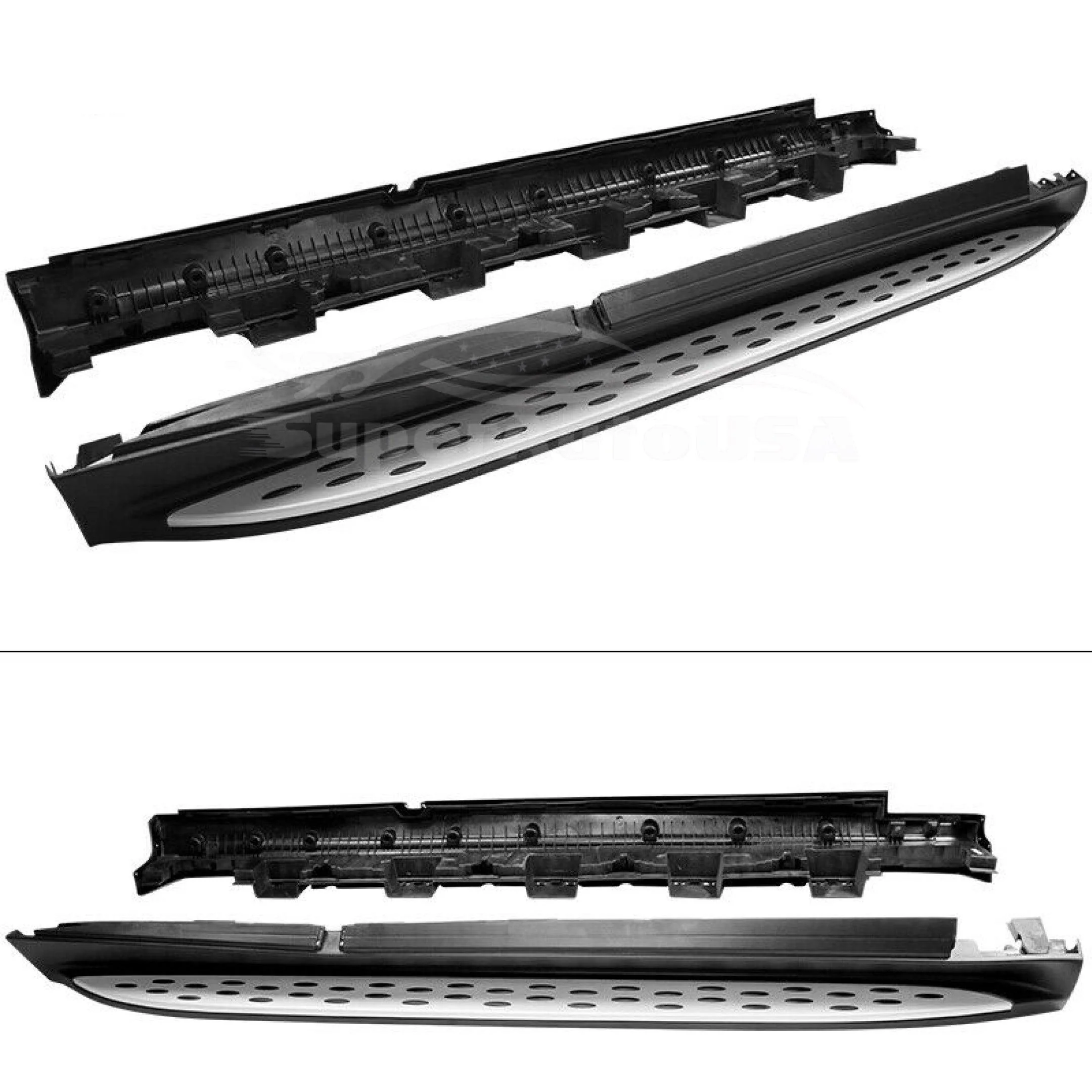 Fits Mercedes Benz 12-15 ML350 16-19 GLE Running Boards Side Step Pedal Nerf Bar - Image 5