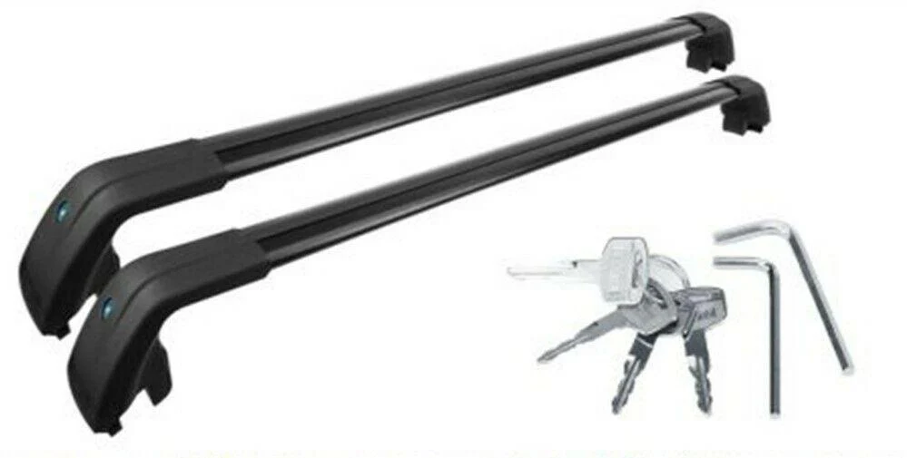 Fit 2011-2021 Mini Countryman Black Roof Rack Baggage Luggage Cross Bar Crossbar - Image 4