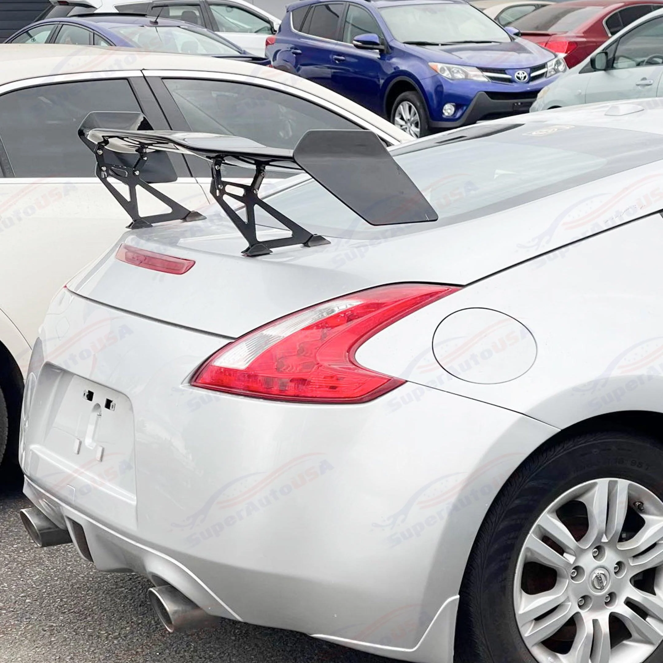 Fits Nissan 370 Z 350Z NISMO JDM GT Style Gloss Black Rear Trunk Spoiler Wing - Image 4