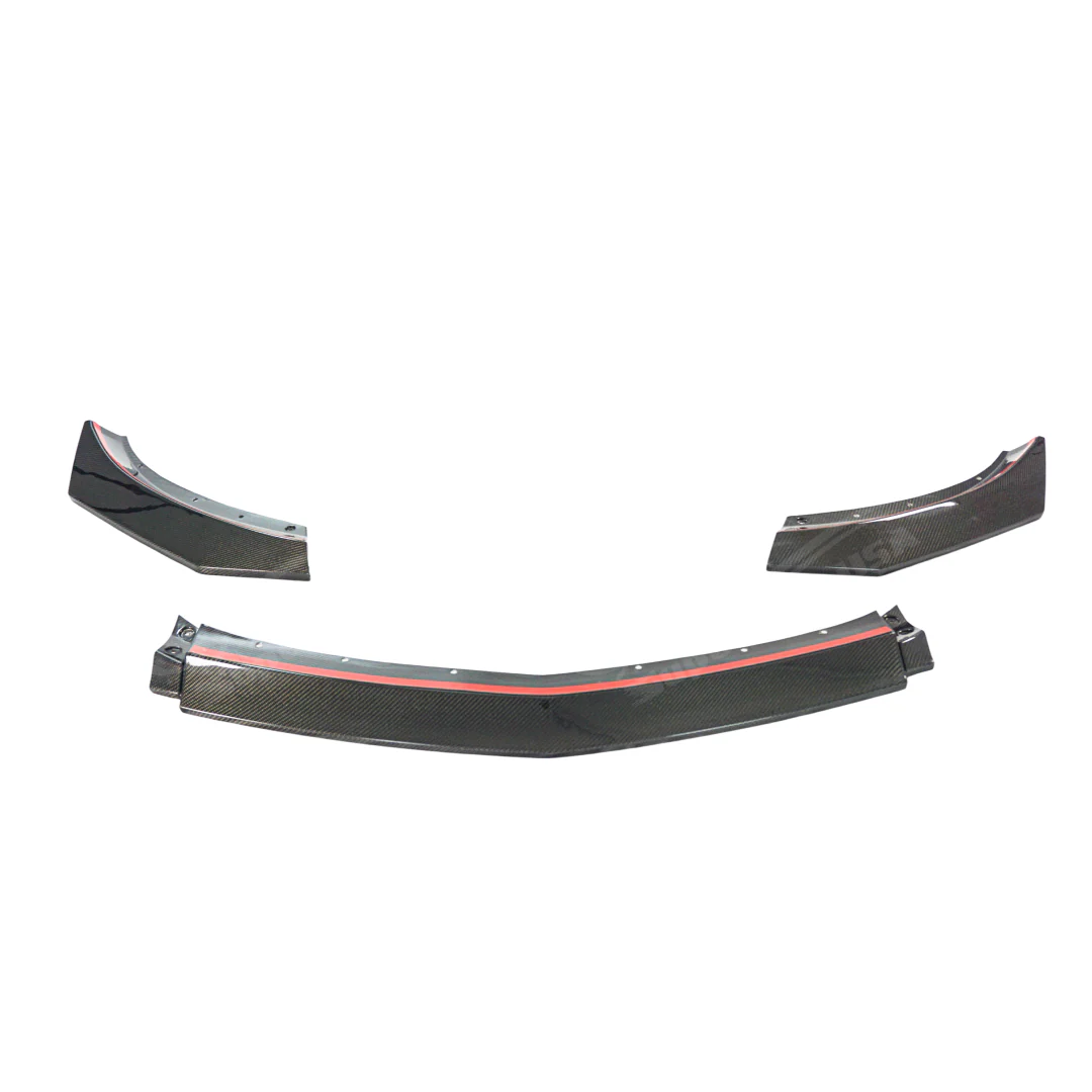 Fits Nissan 400Z RZ34 2023-2025 Real Carbon Fiber Front Splitter Lip Spoiler Lower Bumper - Image 10