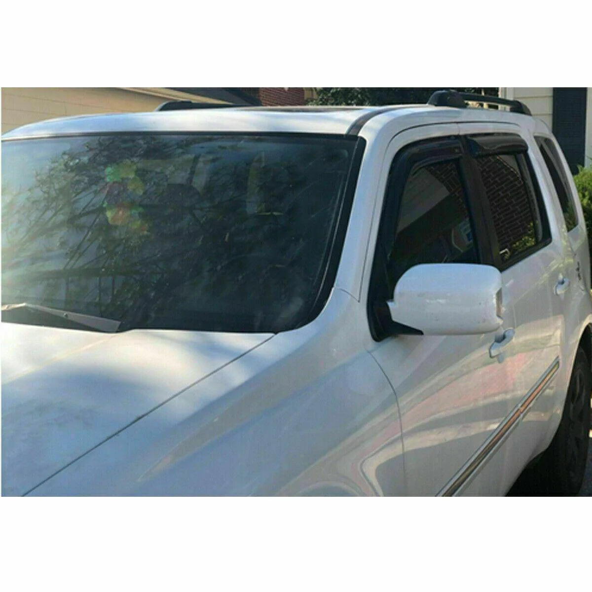 Fit 2008-2015 Scion xB Out-Channel Vent Window Visors Rain Sun Wind Guards Shade Deflectors - Image 2