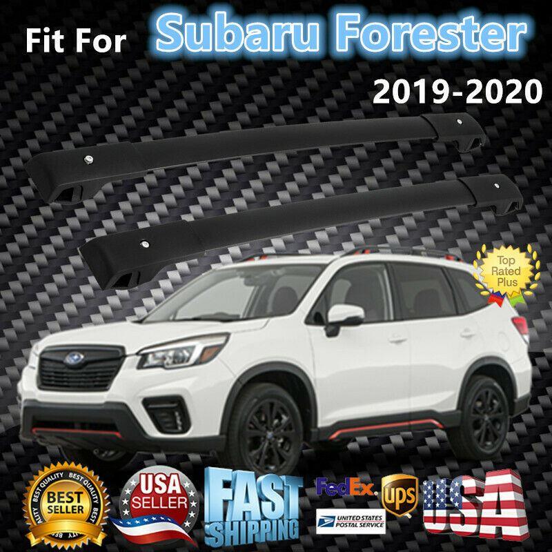 Fit 2019-2020 Subaru Forester Luggage Baggage TOP Roof Rack Cross Bars - Image 2