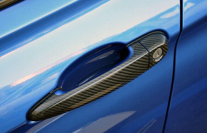 Fit 2013-2021 SUBARU LEGACY Door Handle Cover Trim (Carbon Fiber Print, Smart Holes) - Image 5