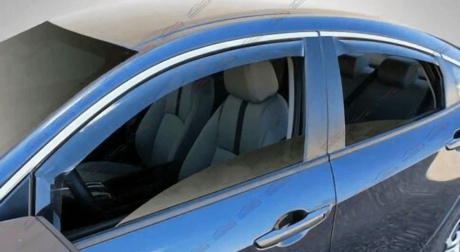 Fits Subaru Legacy 2020-2024 In-Channel Rain Guards Window Visor - Image 4