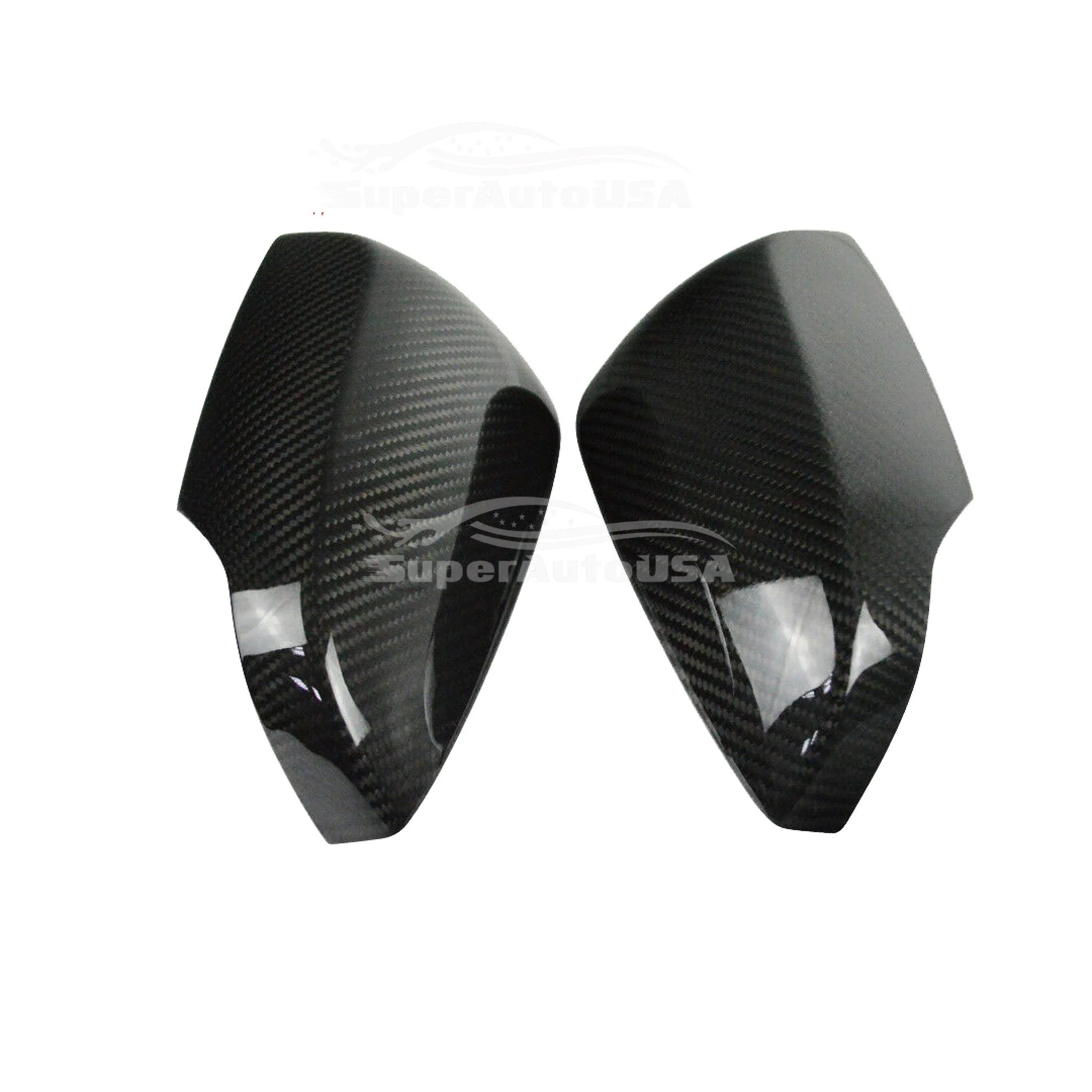 2015-2021 Subaru WRX STI VA - Carbon Fiber Door Mirror Cover Cap Overlay - Image 4