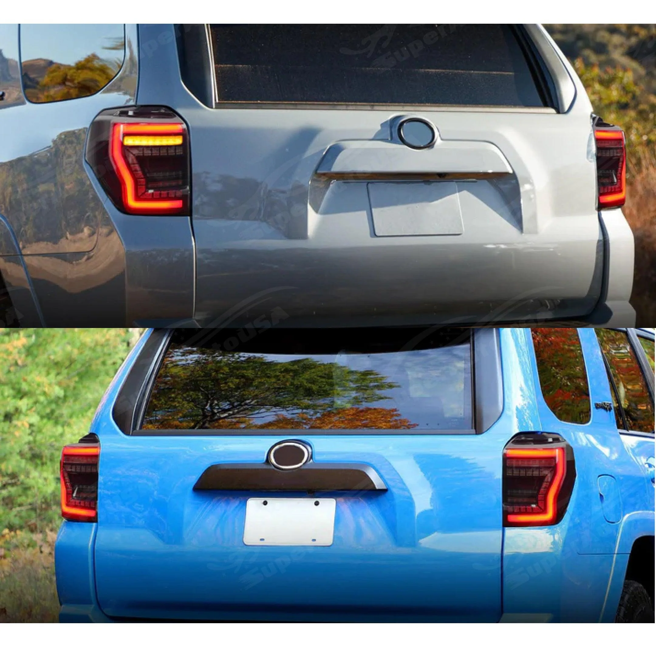 Fits Toyota 4Runner 2014-2024 Full LED Tail Lights Sequential Assembly - Image 4