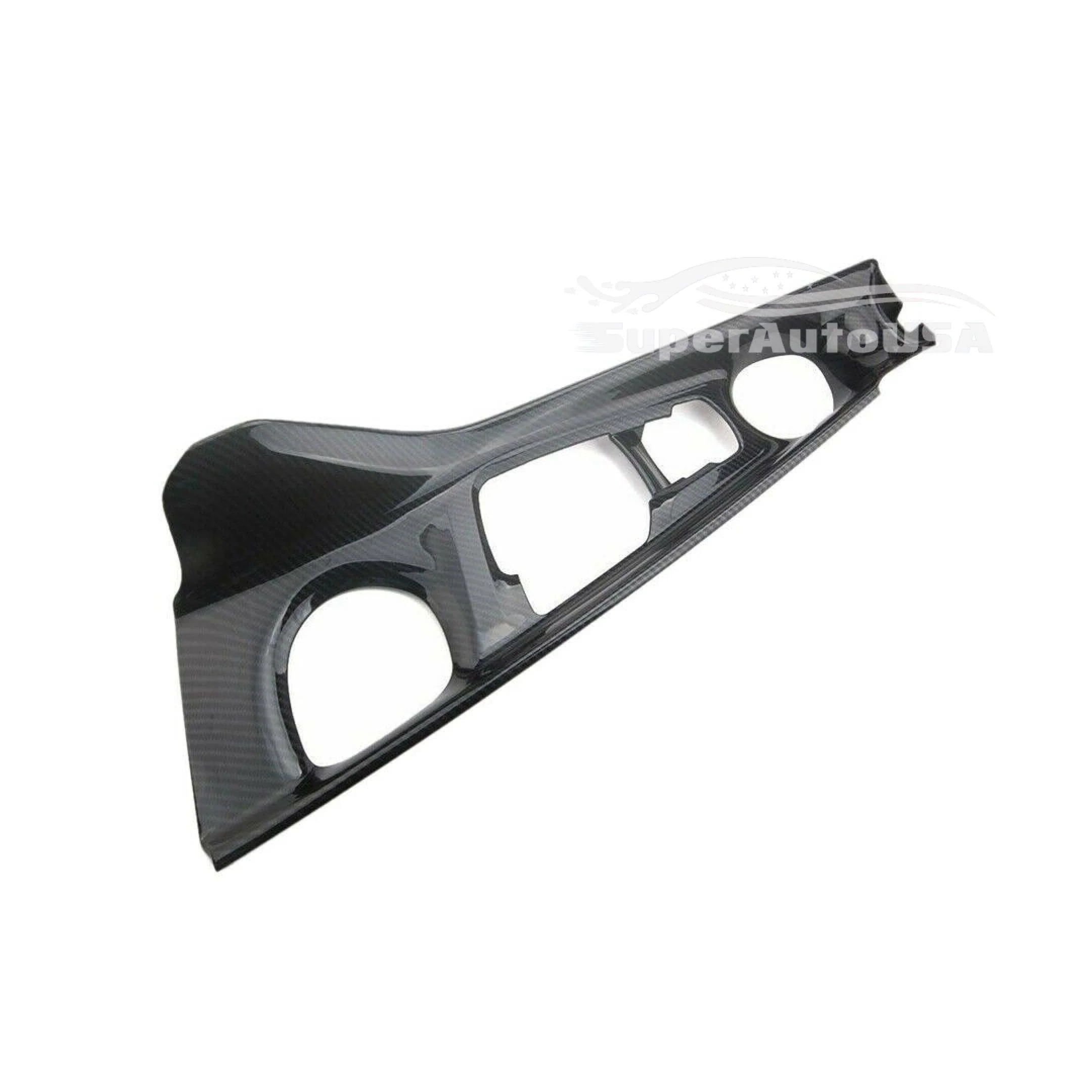 Fits 2018-2022 Toyota C-HR CHR Gear Shift Box Panel Cover Trim (Carbon Fiber Print) - Image 2