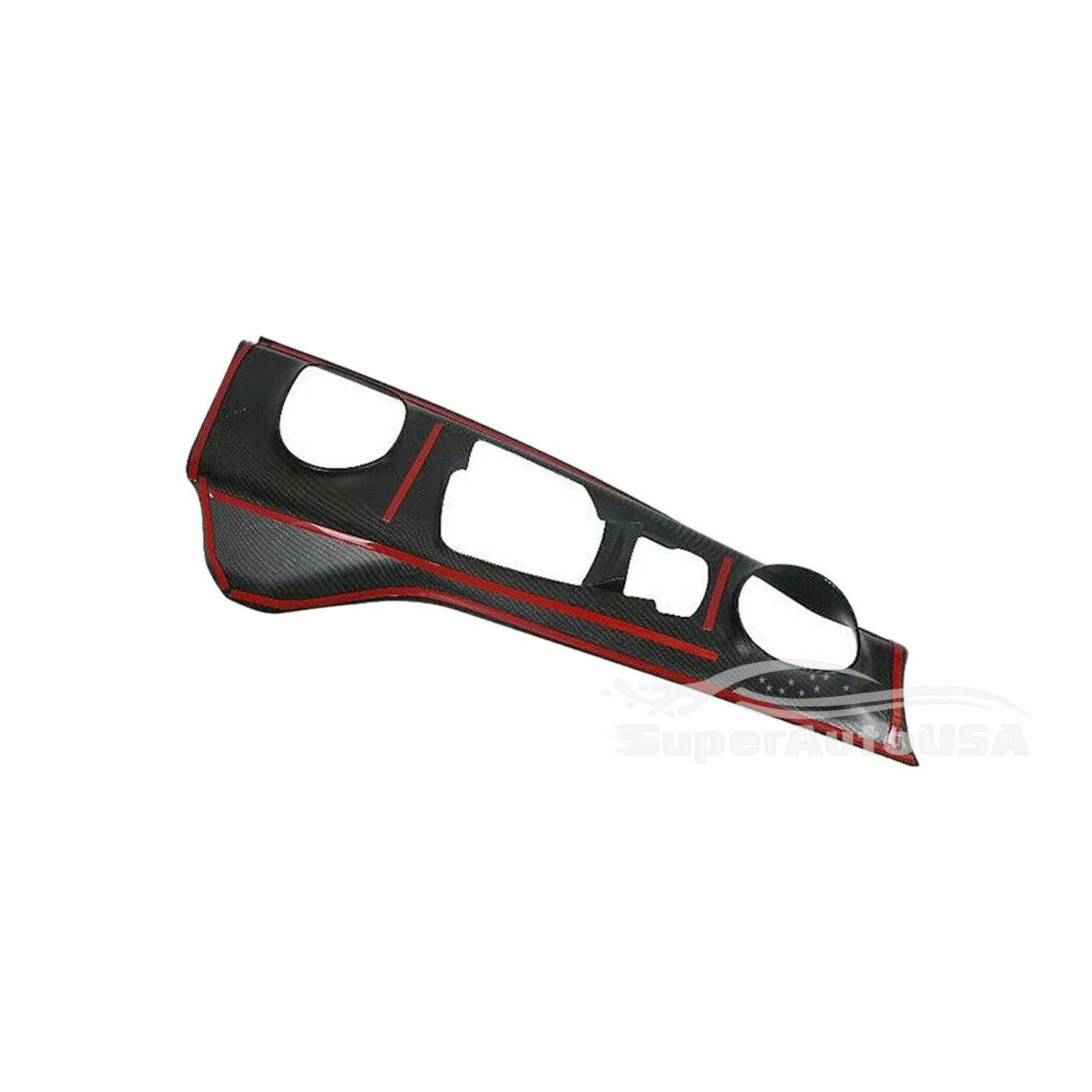 Fits 2018-2022 Toyota C-HR CHR Gear Shift Box Panel Cover Trim (Carbon Fiber Print) - Image 3