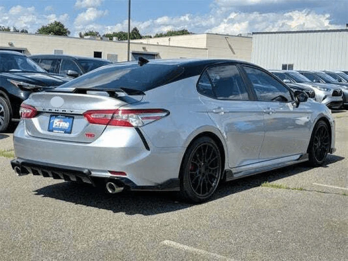Fit 2018-2024 Toyota Camry TRD Style Rear Trunk Spoiler ABS Painted (Gloss Black) - Image 6